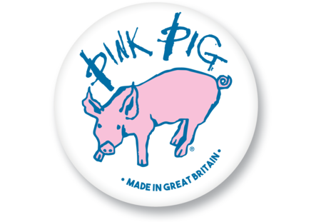 The pink pig logo