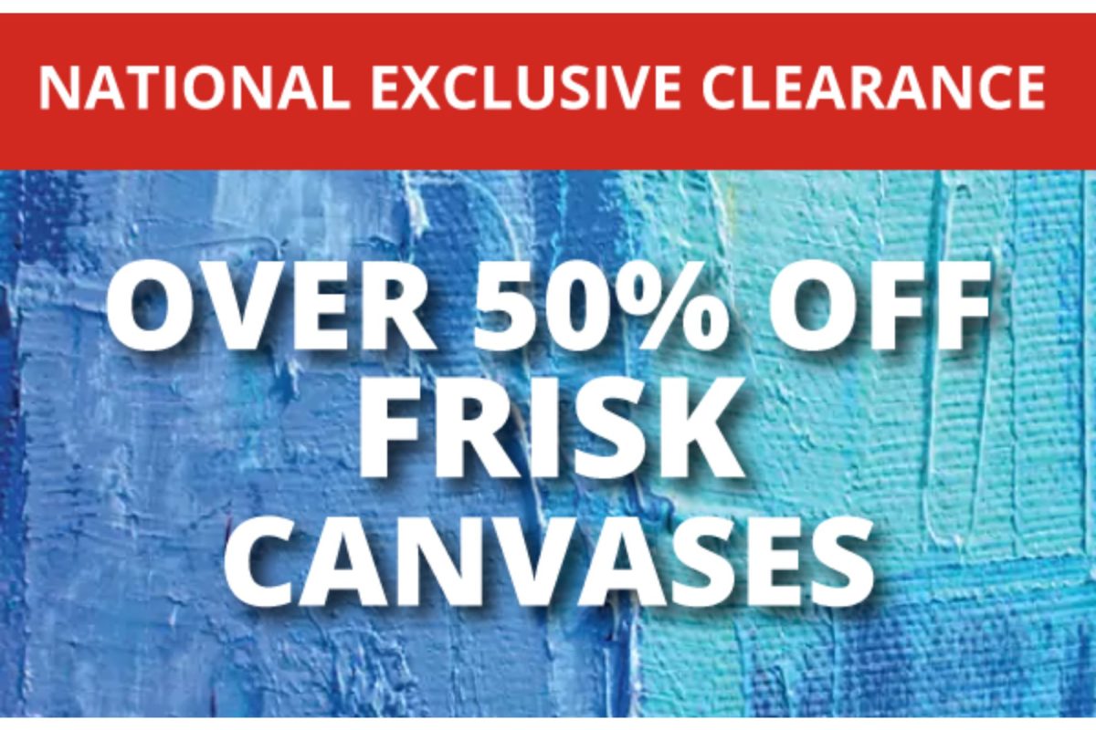 Art Discount: 50% Off Frisk Canvases
