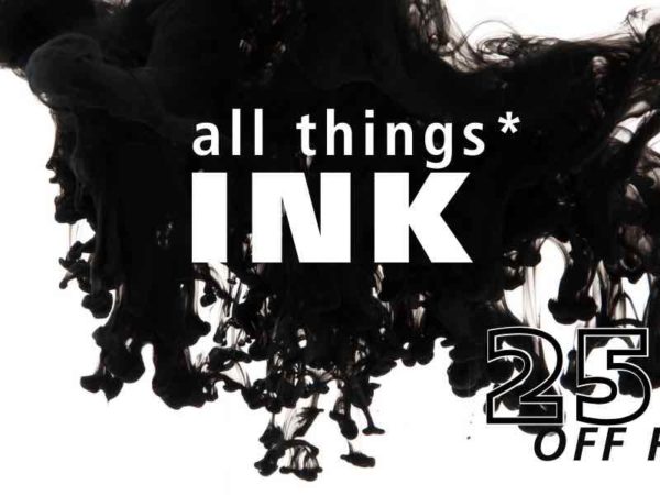 Great Art: 25% off RRP on selected INK products!
