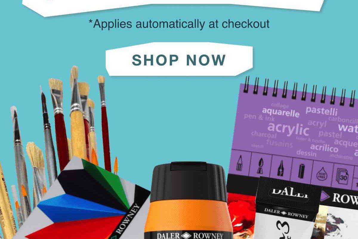 Cowling & Wilcox: Extra 15% Off Daler-Rowney!
