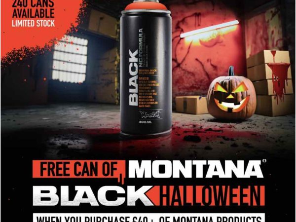 FREE can of Montana Black when you purchase £40+ of Montana Products