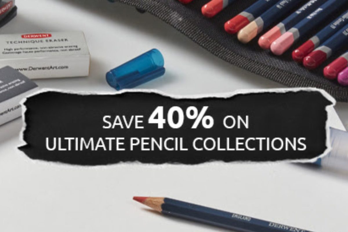 Derwent: Save 40% on Ultimate Pencil Collections with code VIP40