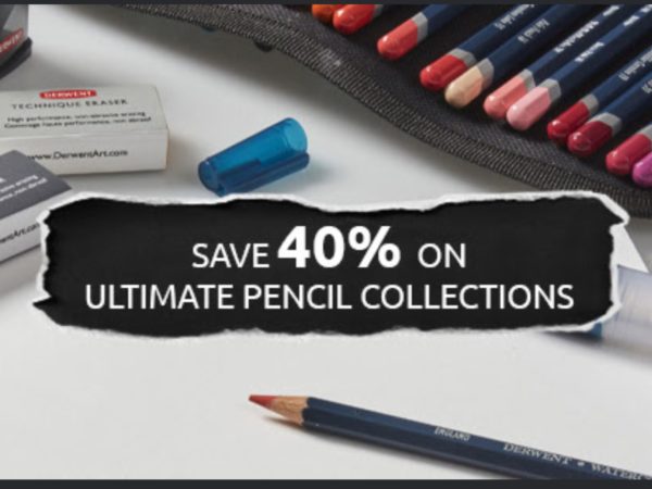 Derwent: Save 40% on Ultimate Pencil Collections with code VIP40