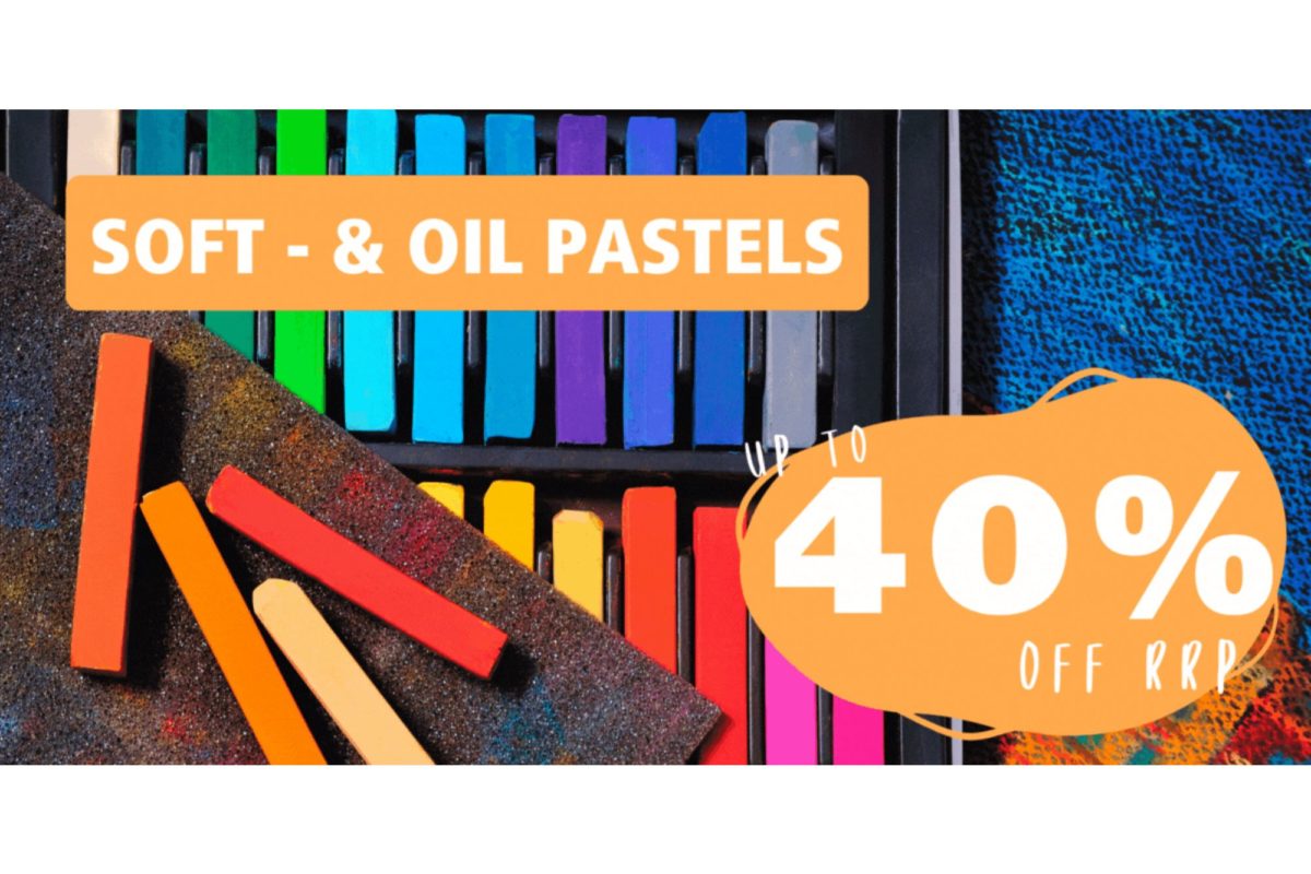 Great Art: 40% off RRP on Oil & Soft Pastels