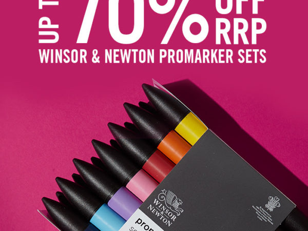 Cass Art: Up to 70% off Winsor & Newton Promarkers