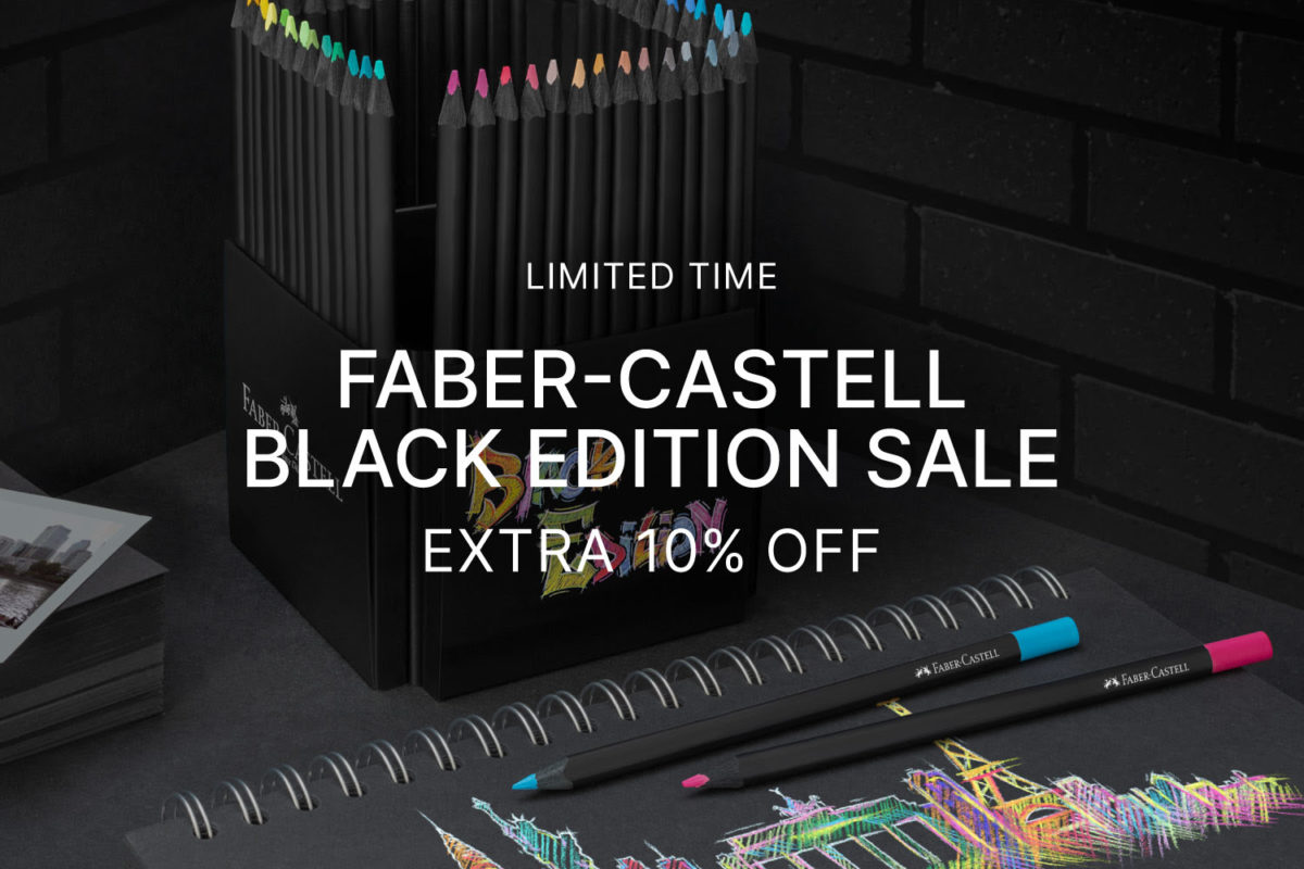 London Graphic Centre: Faber-Castell Black Edition Sale - 10% off