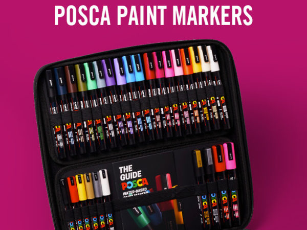 Cass Art: Up to 50% off RRP on Posca Paint Markers