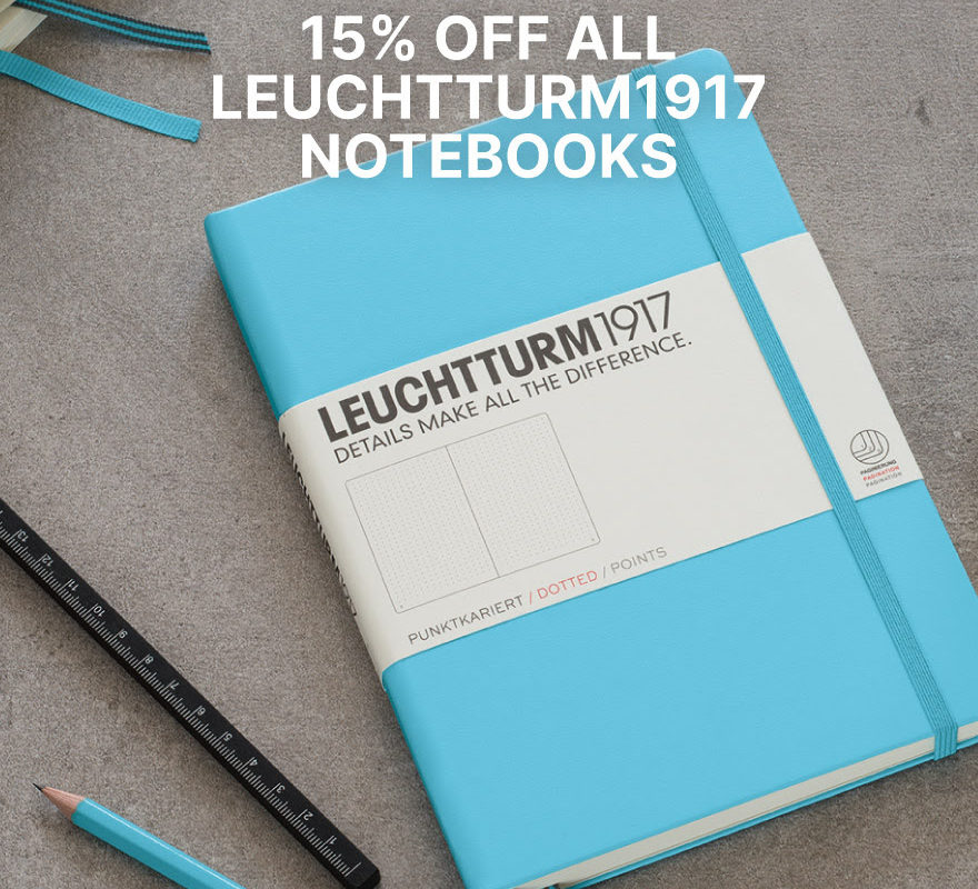 London Graphics: 15% Off! Leuchtturm Notebooks