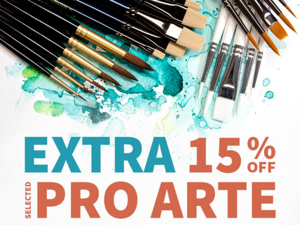 Ken Bromley: Save 15% OFF Pro Arte Brush Sets