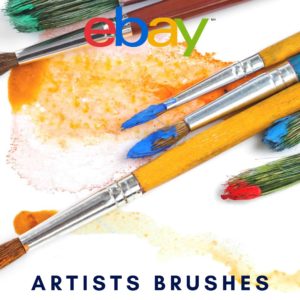 eBay artists paint brushes