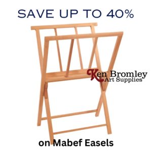 Ken Bromley: Up to 40% discounts on Mabef Easels