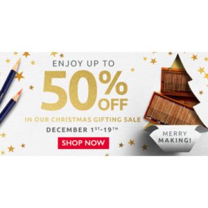 Dewrwent: Save up to 50% in their Christmas sale
