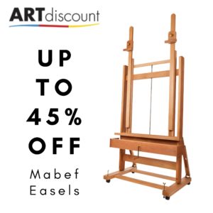 Art Discount: Up to 45% off Mabef Easels