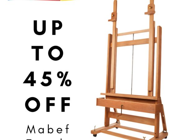 Art Discount: Up to 45% off Mabef Easels