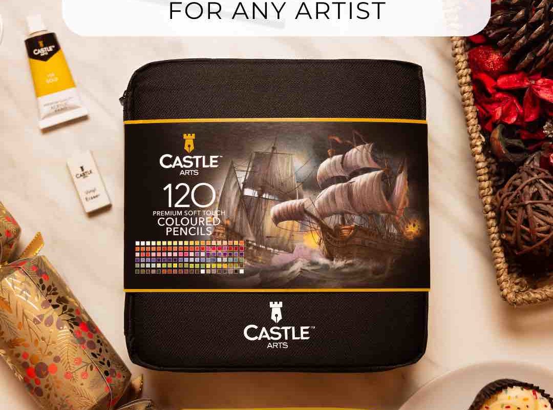 Castle Arts: £20 off their 120 piece coloured pencil set