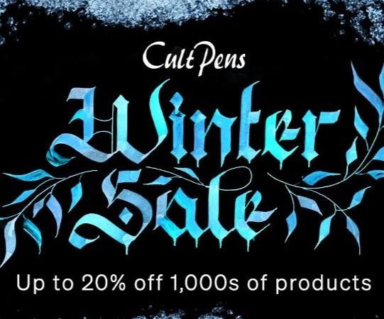 Cult Pens: Winter Sale - Get up to 20% off a huge selection of brands