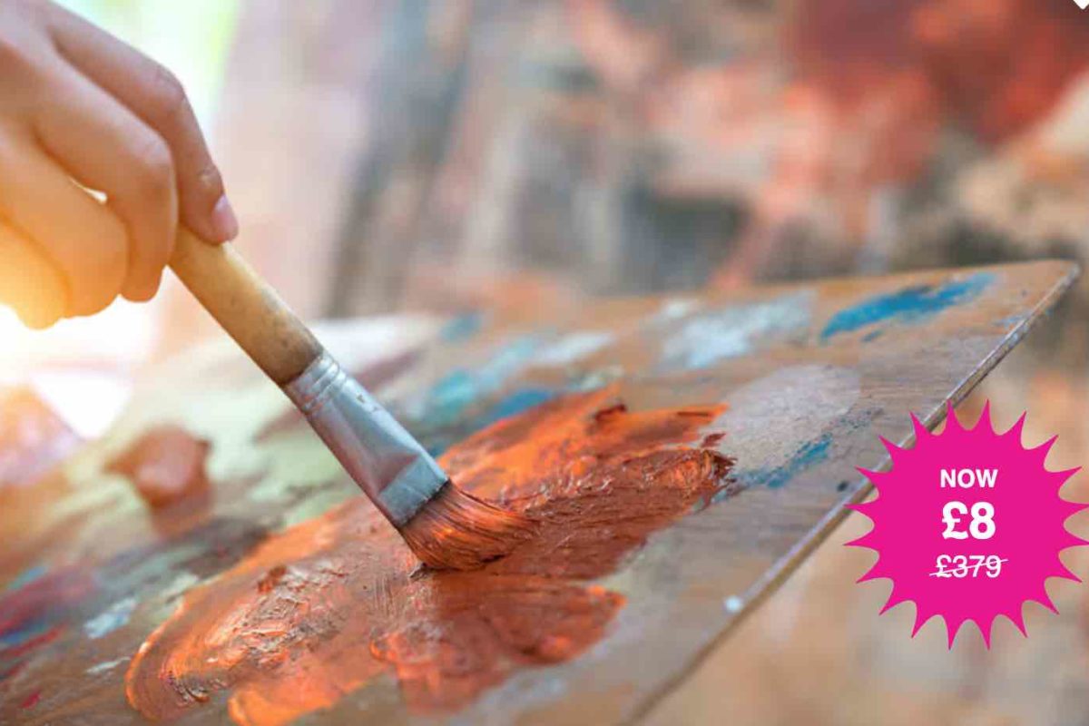 Wowcher: £8 instead of £379 for an online acrylic painting course from Lead Academy - save 98%