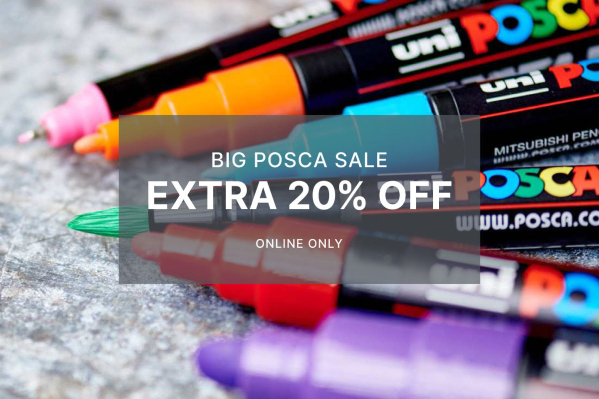 London Graphic Centre: Big Posca Sale - Extra 20% Off