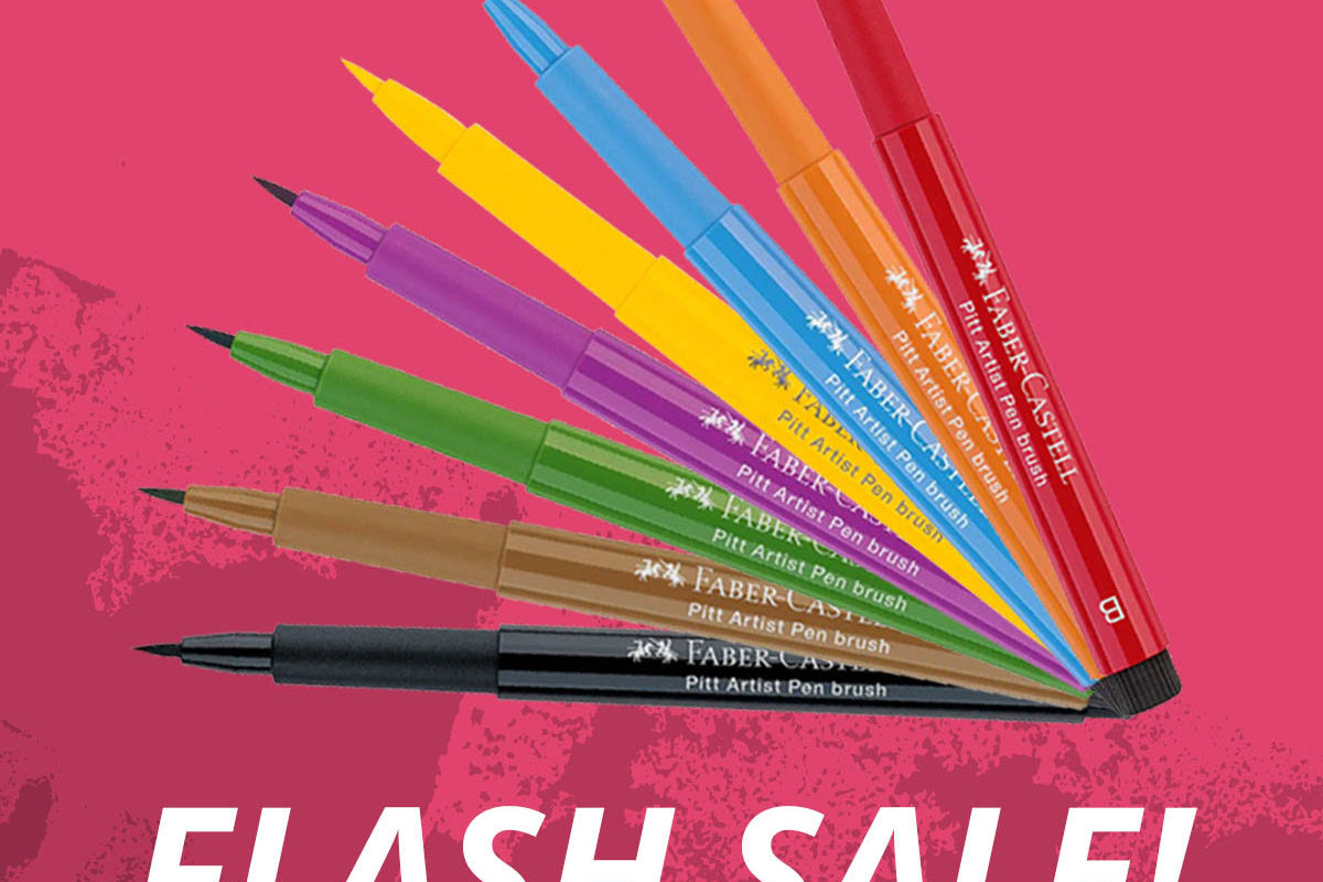 Art shop Skipton: Flash Sale - 32% off Faber-Castell Artist Brush Pens