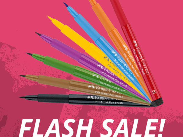 Art shop Skipton: Flash Sale - 32% off Faber-Castell Artist Brush Pens