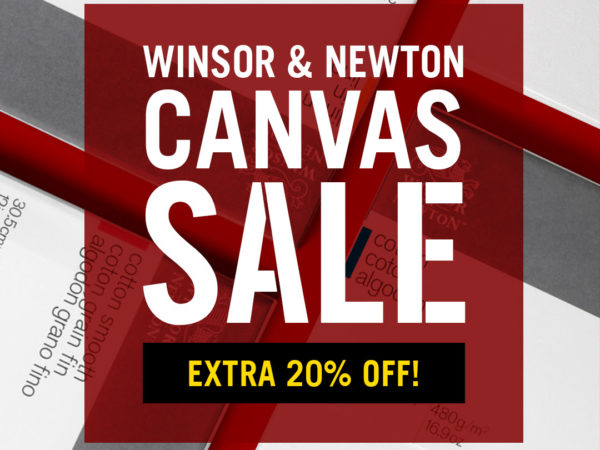 Cass Art: Winsor & Newton Canvas 20% off