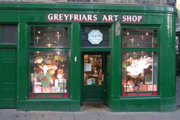 Grey Friars Art Shop, Edinburgh