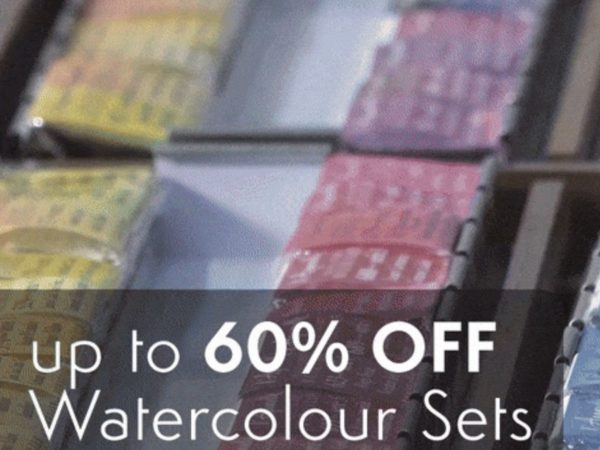SAA: Up to 60% OFF Watercolour Sets – massive savings!
