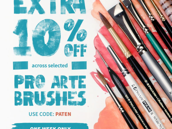 Bromley Art Supplies: EXTRA 10% OFF Pro Arte Brushes (with code)