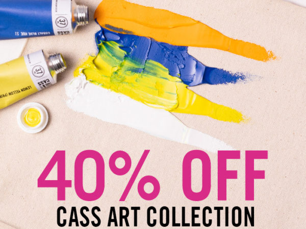 Cass Art: 40% Off | Cass Art Watercolour & Oil Individuals