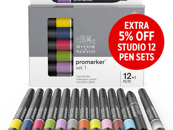 Graphics Direct: Winsor & Newton Graphic Markers Extra 5% off all Studio 12 Pen Sets