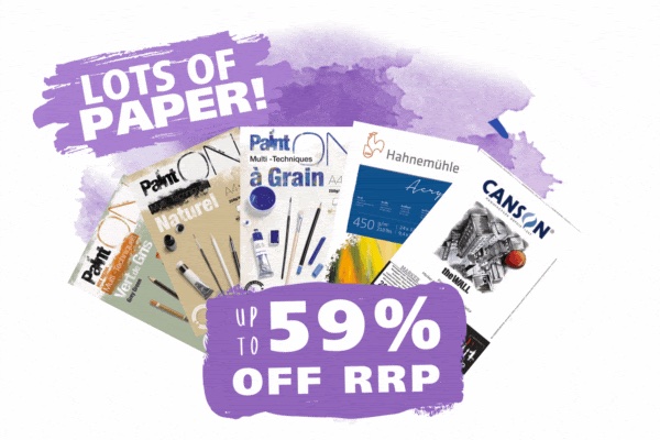 Great Art: Lots of paper— now 59% off!