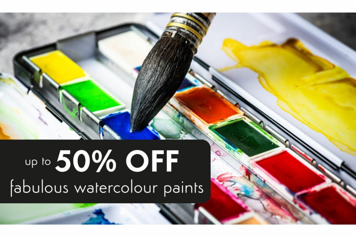 SAA: up to 50% OFF Watercolour!