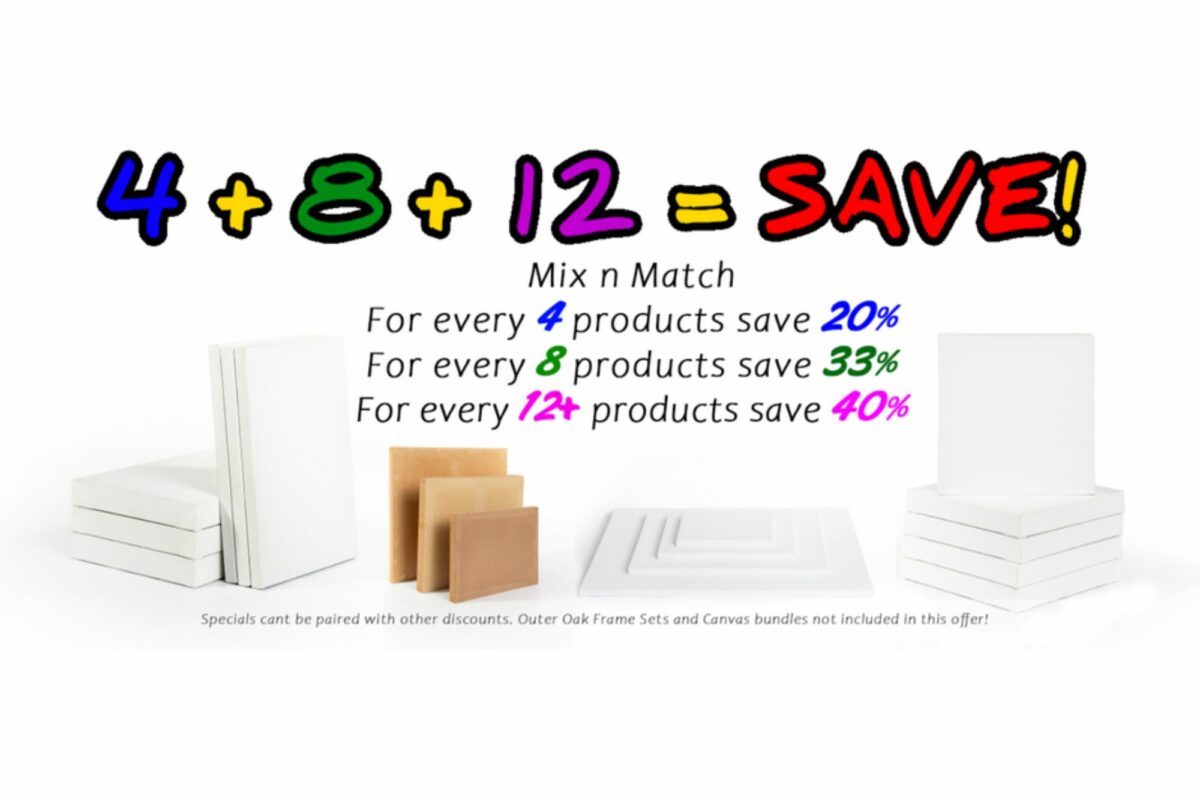 ACF Canvases: Stack & Save Deal on Canvases