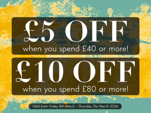 SAA: £5 OFF when you spend £40 or more