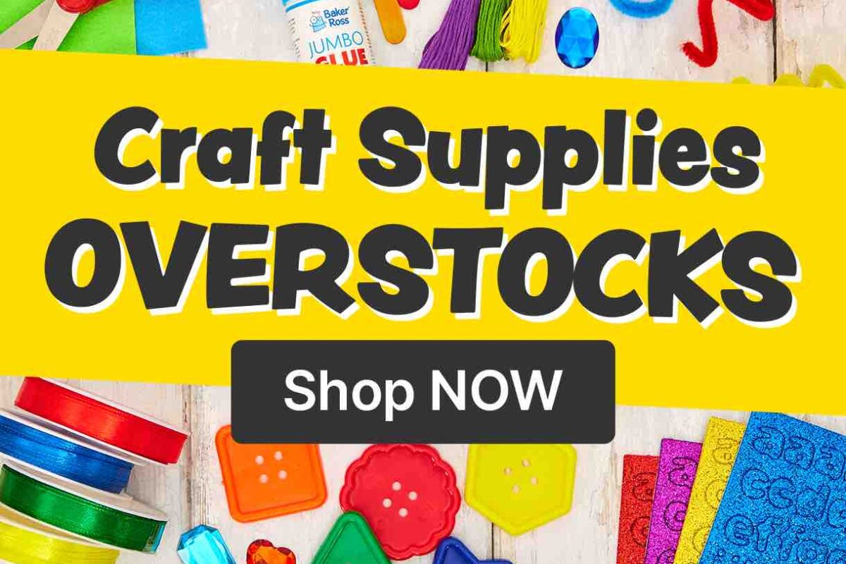 Baker Ross: Huge Discounts on Craft Supplies Overstocks!