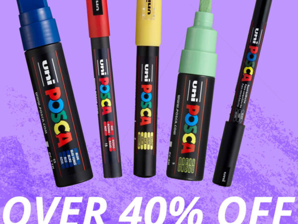 Art Shop Skipton: Over 40% off on Selected Posca Pens