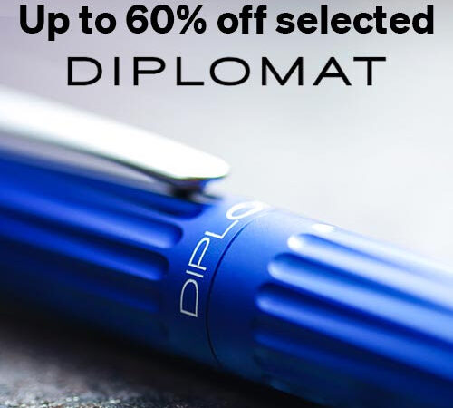 Cult Pens: Up to 60% off selected Diplomat Pens & Mechanical Pencils