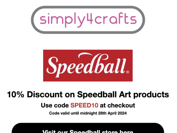 Simply 4 Crafts: 10% Discount on Speedball Art products (with code)