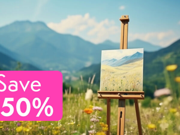 SAA: Up to 50% off en plein air painting!