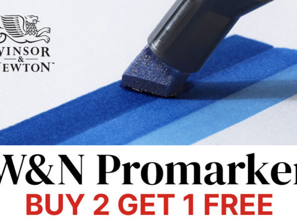 Art Discount: Winsor & Newton Promarkers 🎨 Buy 2 Get 1 Free