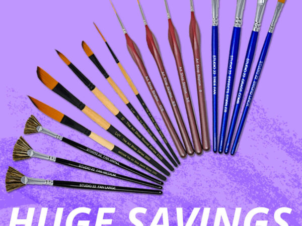 Art Shop Skipton: Huge savings on selected brush sets