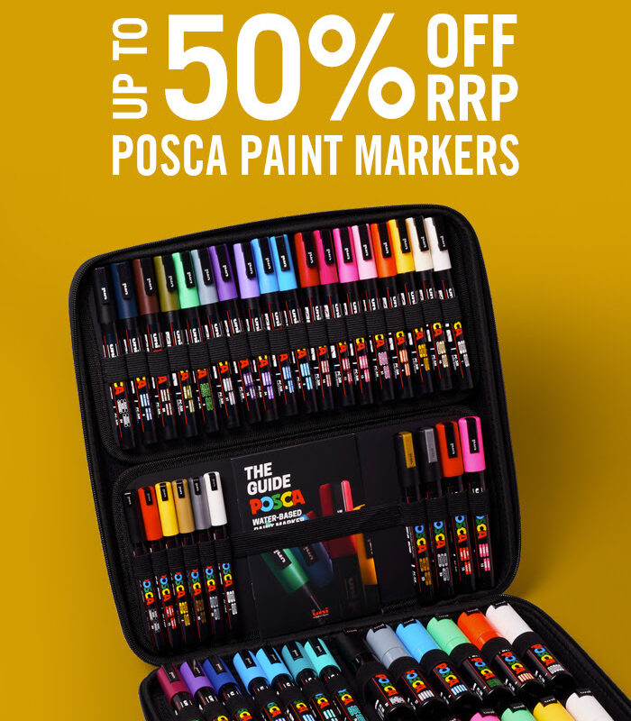 Cass Art: Save big on all Posca - up to 50% off RRP