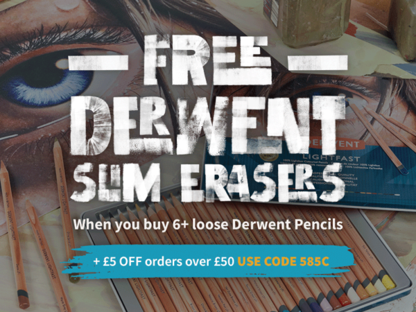 Bromley's Art Supplies: FREE Derwent Eraser with 6+ Pencils (with code)