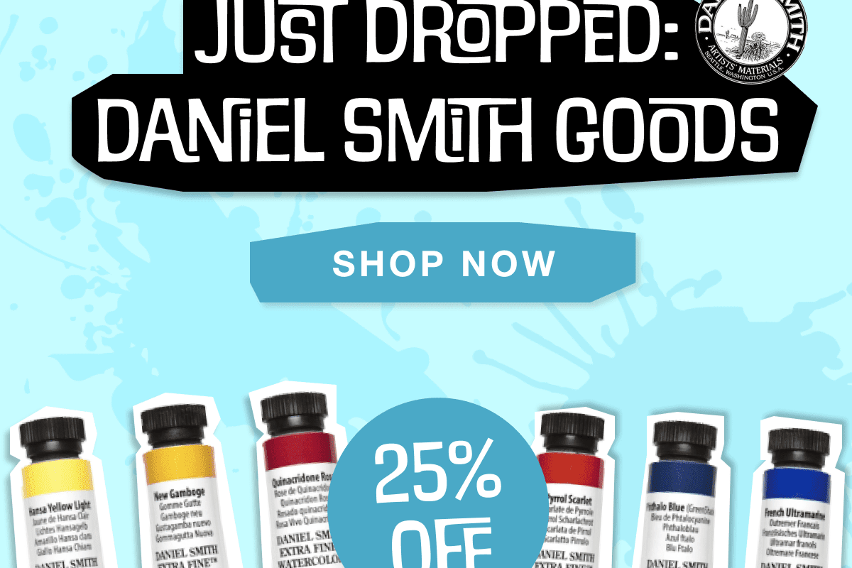 Cowling & Wilcox: 25% off Daniel Smith goods!