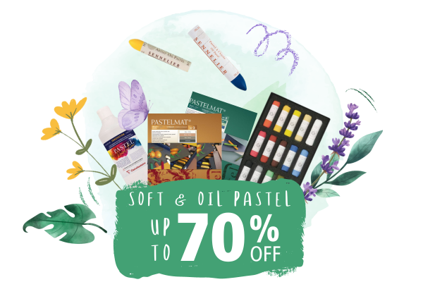 Great Art: Soft & oilpastel — up to 70% off!