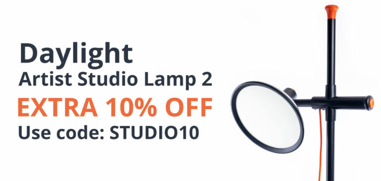 Art Discount: Extra 10% off Daylight Artist Studio Lamp 2 (with code)
