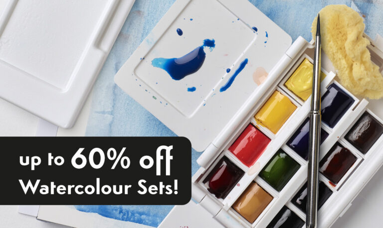 SAA: Up to 60% off Watercolour sets!