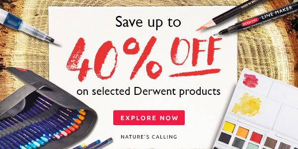 Derwent: Save Up to 40% on Selected Derwent products