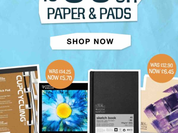 Cowling & Wilcox: Up to 80% off Paper & Pads!