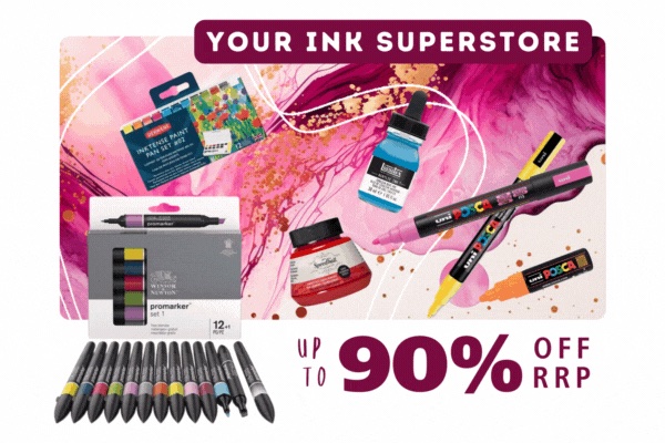 Great Art: Up to 90% off ink markers, inks, and accessories.